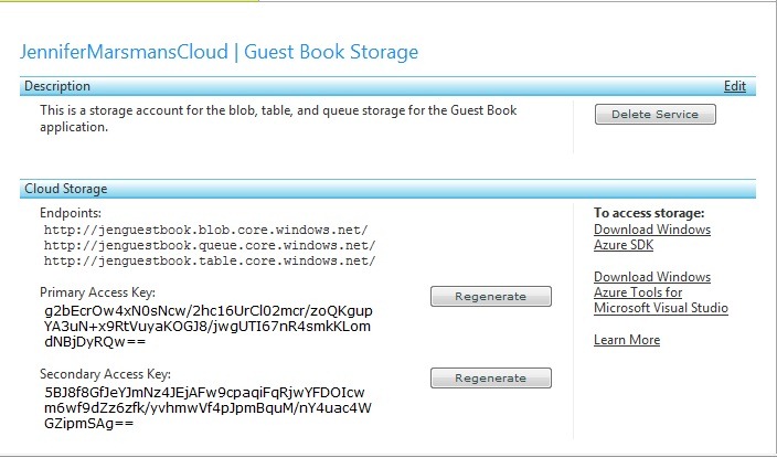 WindowsAzureStorage