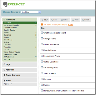 EvernoteAndTheZenOfResults