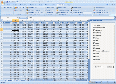 Task pane solution in Excel