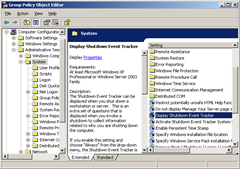 Group Policy Object Editor