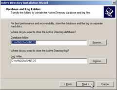 Active Directory Installation Wizard