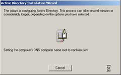 Active Directory Installation Wizard