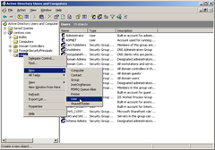 Active Directory Users and Computers