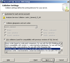 SQL Server Setup