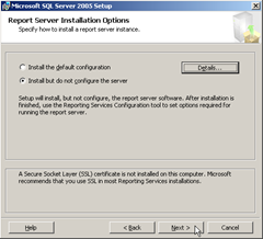 SQL Server Setup