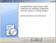 Visual Studio 2008 Extensions Setup