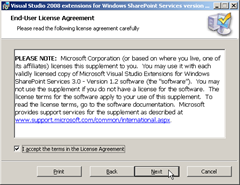 Visual Studio 2008 Extensions Setup