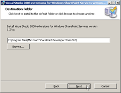 Visual Studio 2008 Extensions Setup