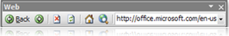 Full web toolbar