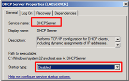 dhcp service