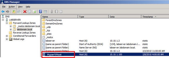 dns manager