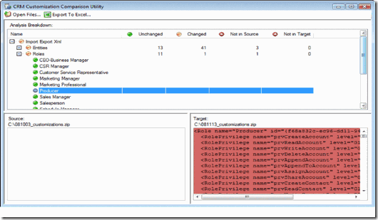 CustomizationComparisonUtility