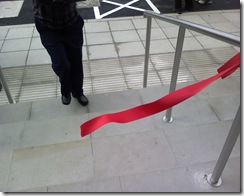 ribbon cut