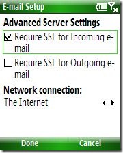 WM6 Require SSL checkbox