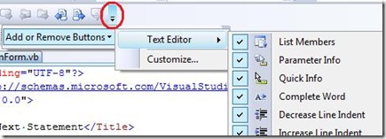 Customize Toolbars