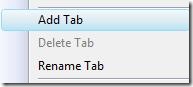 Toolbox Context Menu Add Tab