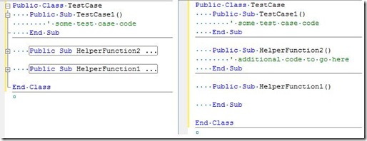 Stop Outlining Example