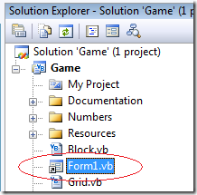 Linked item in Solution Explorer