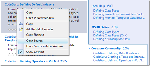 Open Source command in DExplorer