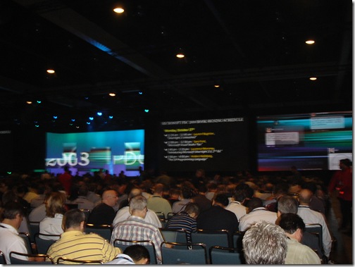 book signing announcement in pre-keynote