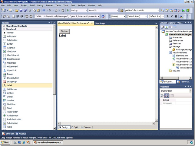 SharePoint2010VisualWebPart1