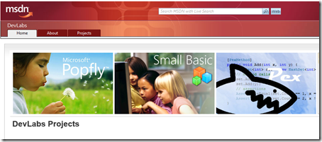 MSDN DevLabs Portal