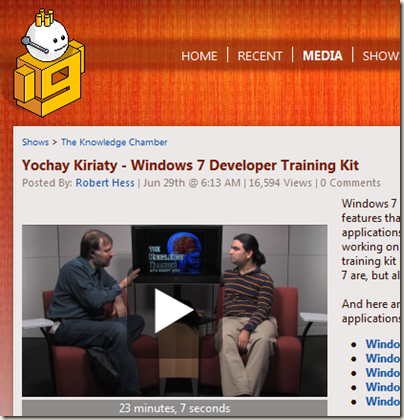 MSDN Ch9 Video