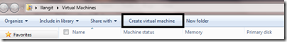 Create Virtual Machine