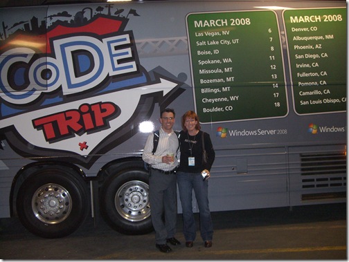 Bruno and Lynn at the CodeTrip RV launch at Mix