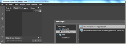 Expression Blend 4 Windows Phone 7 Templates