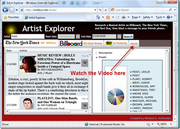 Click to go to the Artist Explorer