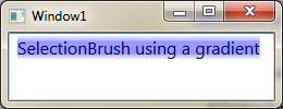 GradientSelectionBrush