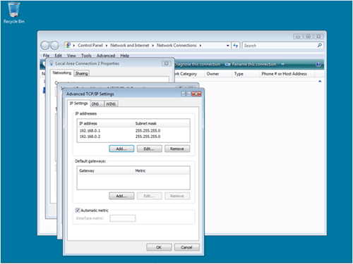 Network Adapter Configuration