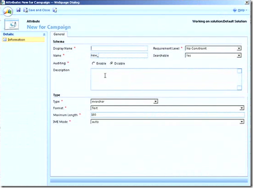 CRM5 Audit