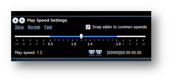 WMPlayer's speed settings