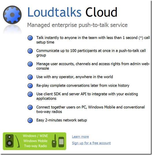 Loudtalk Site