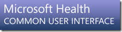 Microsoft Health Common User Interface Logo