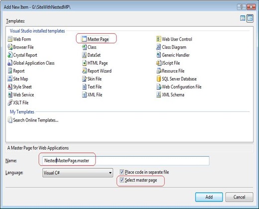 NestedMasterPage
