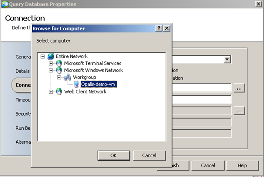 5c browsing for SQL server