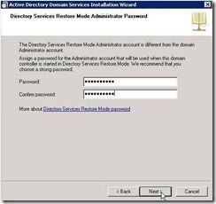 014 - Restore Mode Password