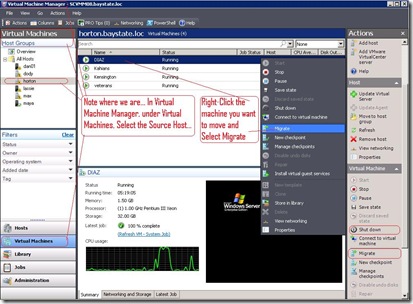 SCVMM Migration