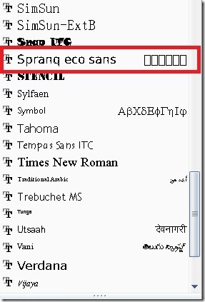 ecofont3