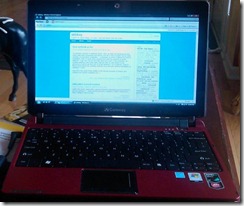 gateway lt netbook