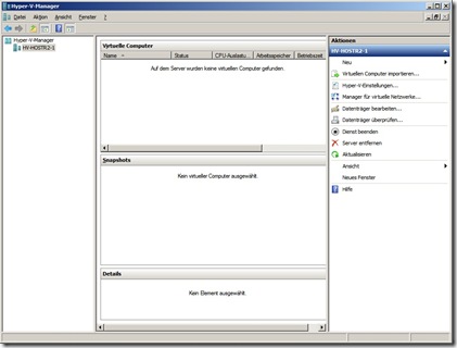Hyper-V-Manager