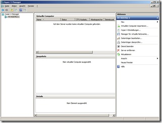Hyper-V-Manager