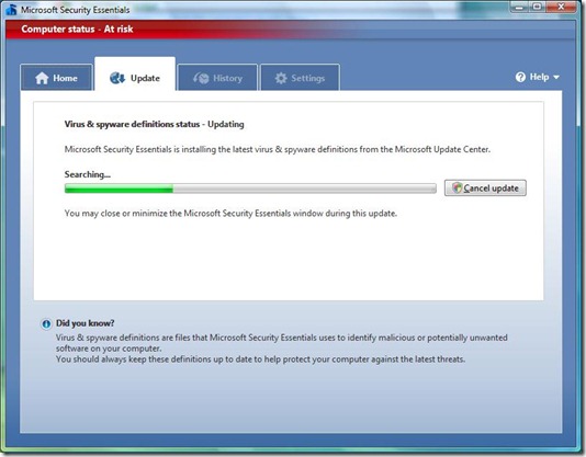 Microsoft Security Essentials