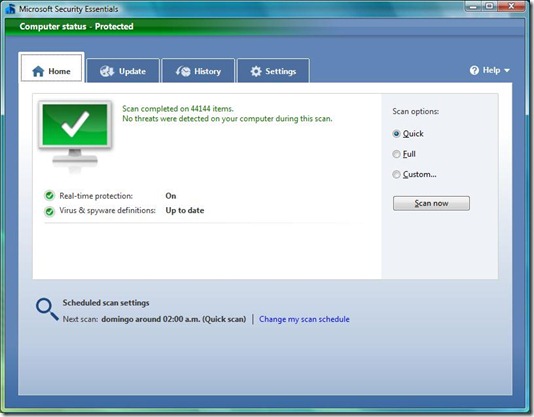 Microsoft Security Essentials