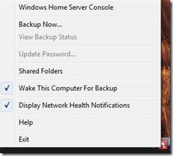 Wake This Computer for Backup (tray icon)