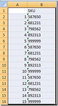 Helper Column in Excel