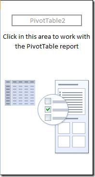 Empty PivotTable